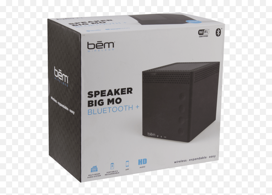2 - Pack Bem Wireless Big Mo Wifi Speakers Bem Wireless Emoji,Wifi Emoji