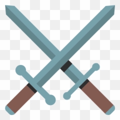 File - Emoji U2694 Svg Espadas Cruzadas Clipart Full Gekreuzte Schwerter Symbol,Crossed Eyed Emoji