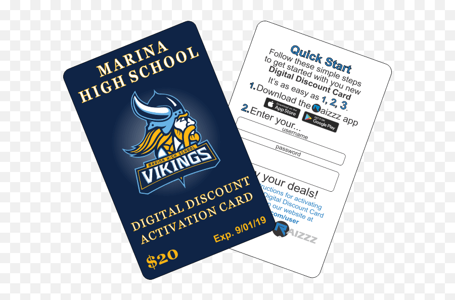 Marina Vikings Card Fundraiser - Marina High School Emoji,Vikings Emoji