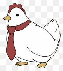 Hen Tie Gif By Jomunnafuda - Dbe6oxr Hen Tie Clipart Full Chicken With A Tie Emoji,Emoji Chicken