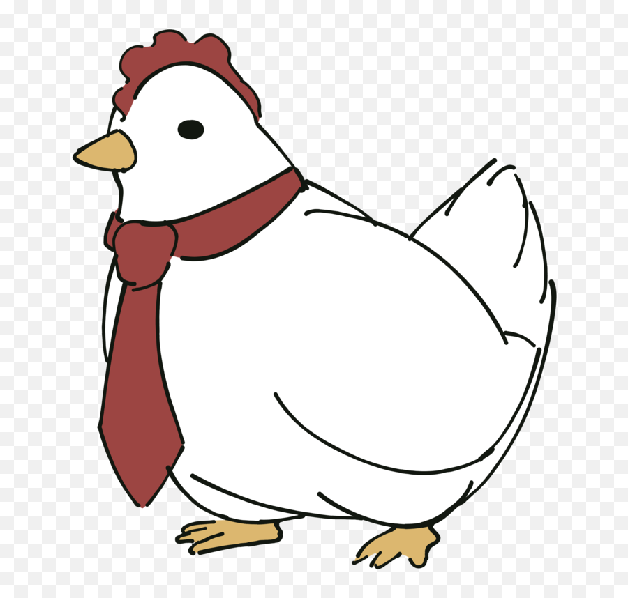 Hen Tie Gif By Jomunnafuda - Dbe6oxr Hen Tie Clipart Full Chicken With A Tie Emoji,Emoji Chicken