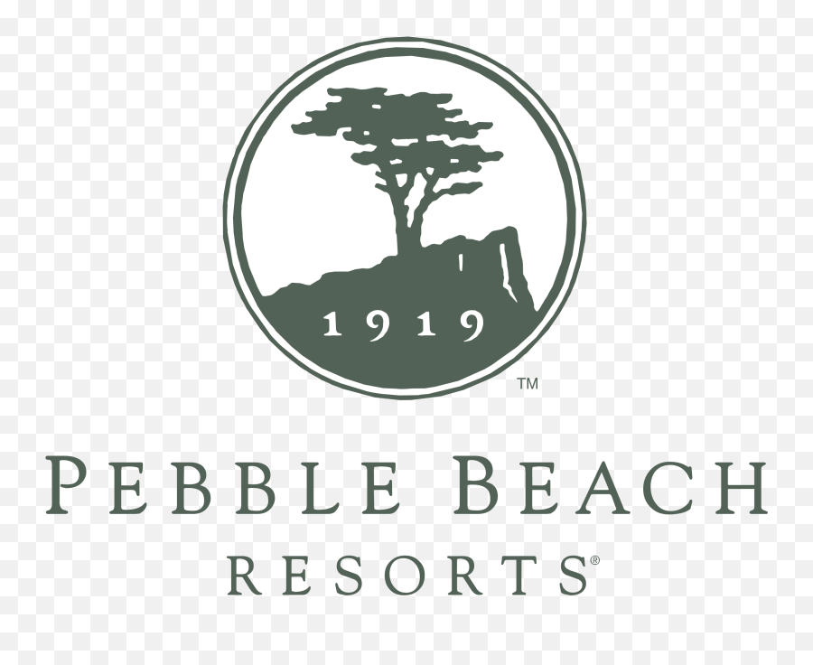 Pebble Beach Resorts Logo Png Transparent - Pebble Beach Pebble Beach Golf Course Emoji,Golf Club Emoji