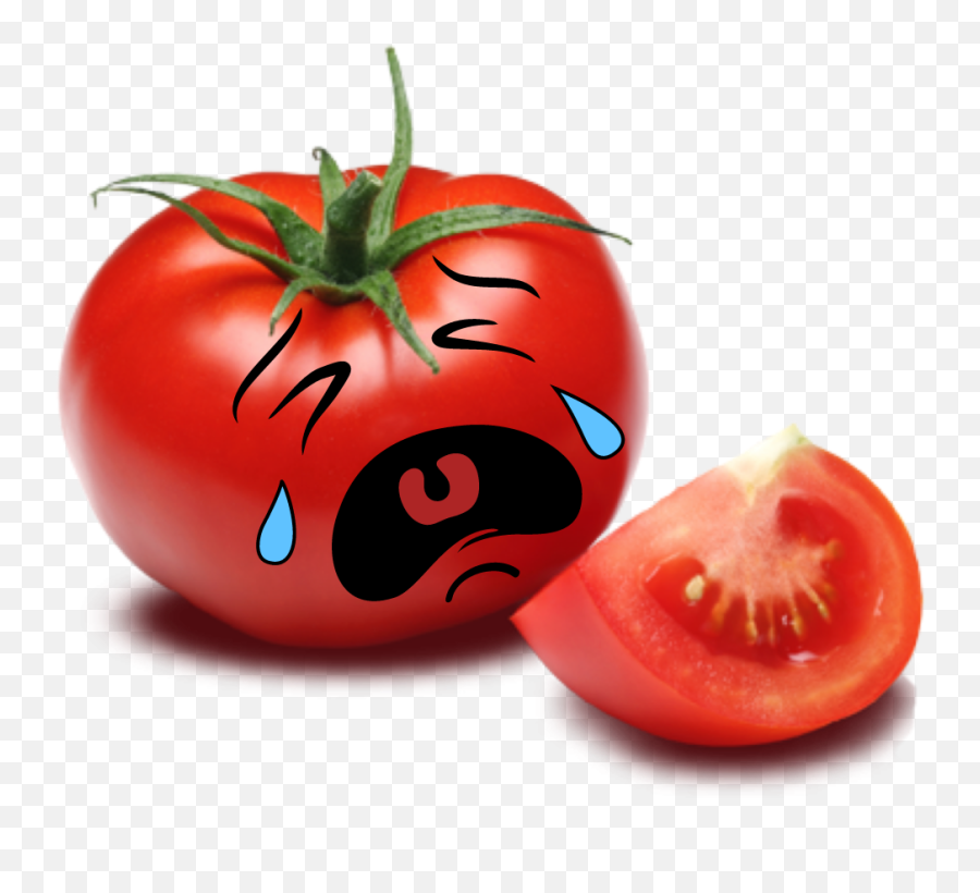 Adorable Red Cute Sad Scyousa - Transparent Tomato Png Emoji,Tomato Emoji