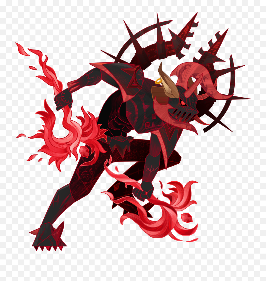 Hey Guys I Made My Own Khasos Skin I Call It Bloodfire - Celestial Hero Flora Afk Arena Emoji,Axe Emoji