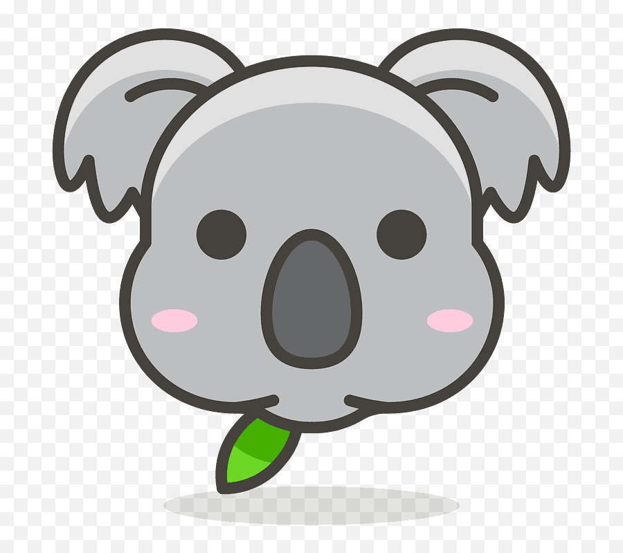 Koala Emoji Clipart Free Download Transparent Png Creazilla - Koala Icon Png,Polar Bear Emoji