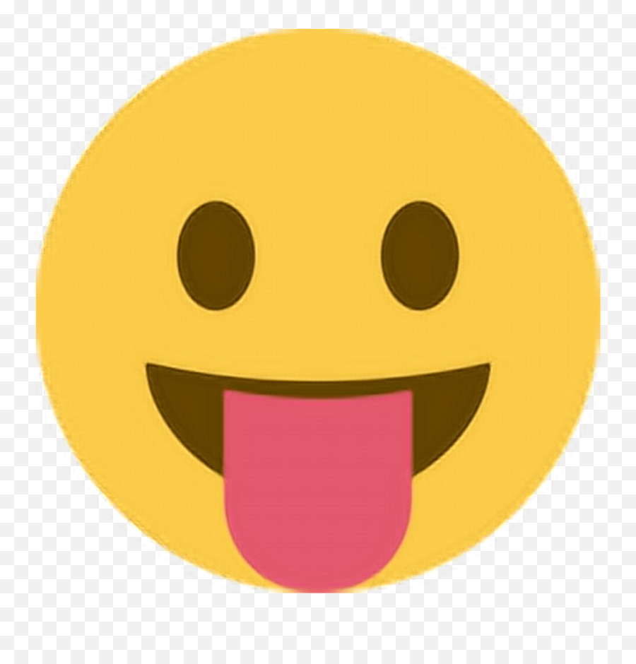 Download Hd Smile Sticker - Discord Tongue Out Emoji,Creepy Smile Emoji