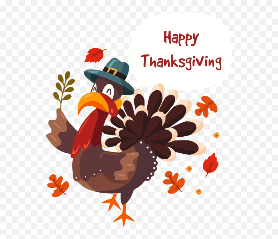 Thanksgiving Bird Cartoon Chicken For Thanksgiving Turkey - Have A Happy Thanksgiving Emoji,Bird Emojis
