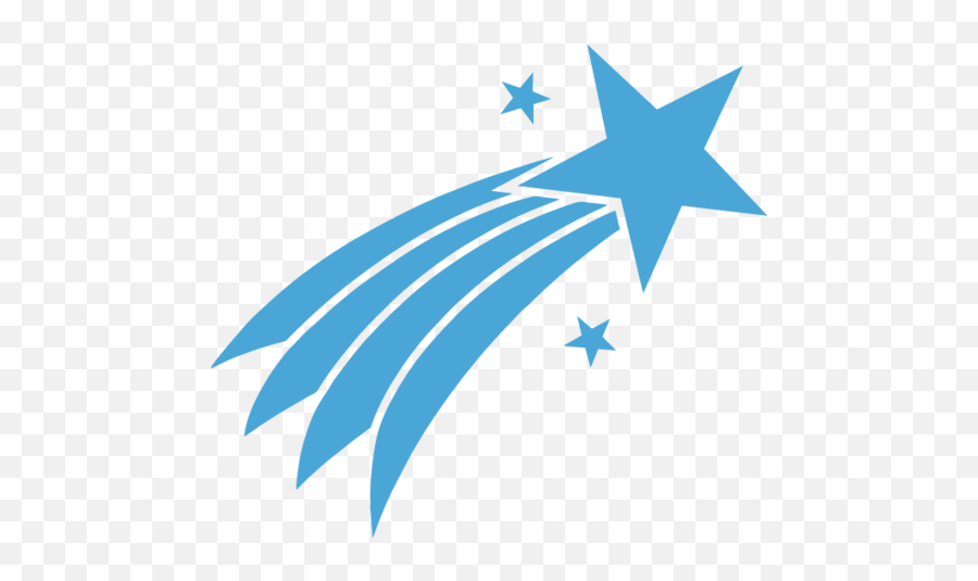 Shooting Star Icon Clipart - Logo Design Shooting Star Logo Emoji,Shining Star Emoji