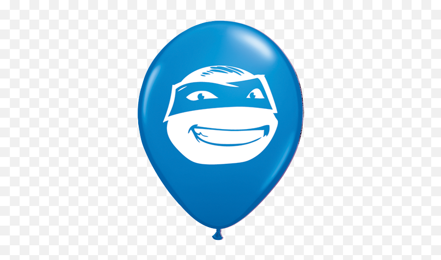 5 Ninja Turtles Face Latex Balloons X 100 - Balloon Face Ninja Turtles Emoji,100 Emoticon