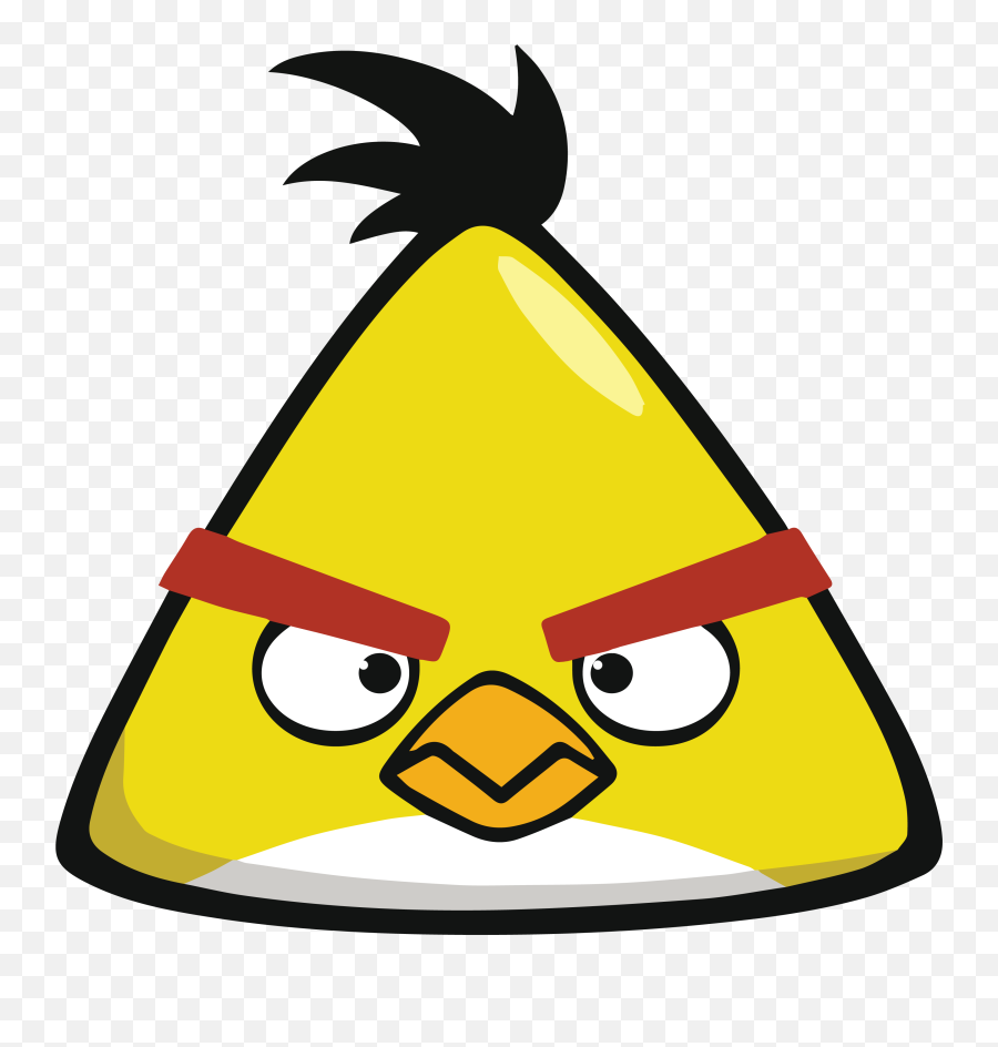 Download Chuck Angry Birds - Yellow Cartoon Angry Birds Emoji,Angry Bird Emoji