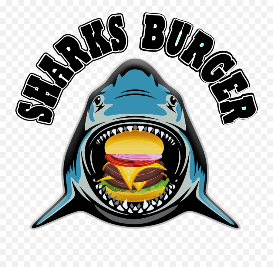 Feeding The - Sharks Burger Emoji,Fish Flag Emoji