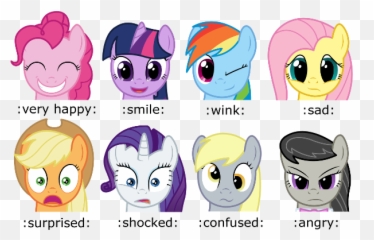 Pony Emotes - Mlp Emoji,Pony Emoji