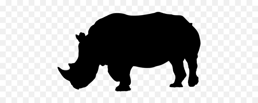 Rhino - Rhino Silhouette Clip Art Emoji,Claw Emoji