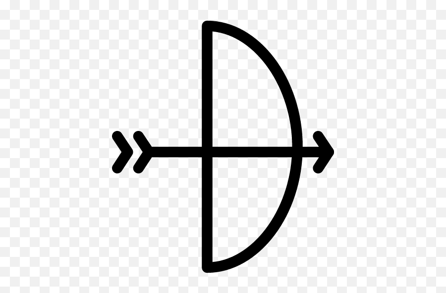 Archery Icon - Arco E Flecha Icon Png Emoji,Archery Emoji