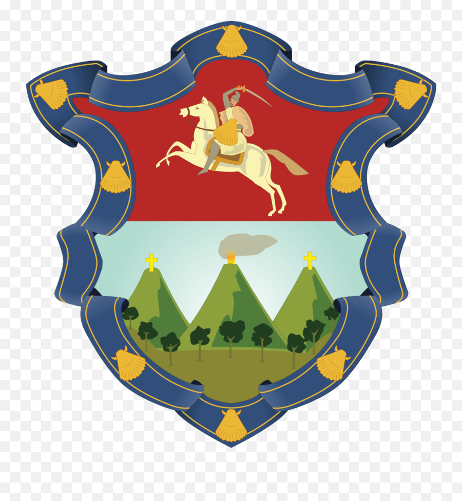 Escudo De Armas De La Ciudad De - Coat Of Arms Of Guatemala City Emoji,Guatemalan Flag Emoji