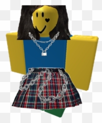 E Girl Noob Dead Inside - Plaid Emoji,Kilt Emoji