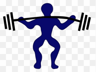 Weight Lifter Fitness - Lifting Clip Art Emoji