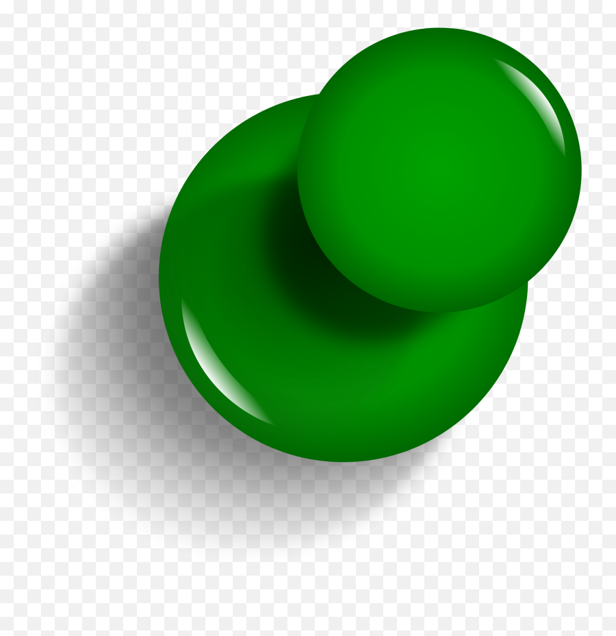 Download Push Pin Png - Green Push Pin Png Emoji,Pushpin Emoji