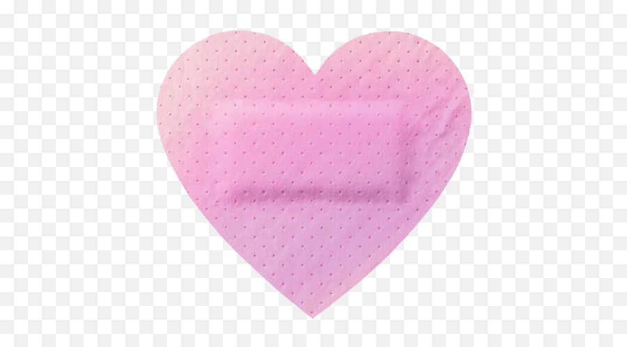 Bandaid Pink Heart Band Aid - Heart Emoji,Bandaid Emoji