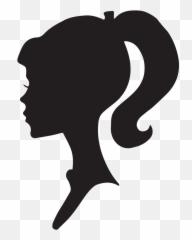 Braids Vector Black Female Picture - Silhouette Girl Clipart Png Emoji