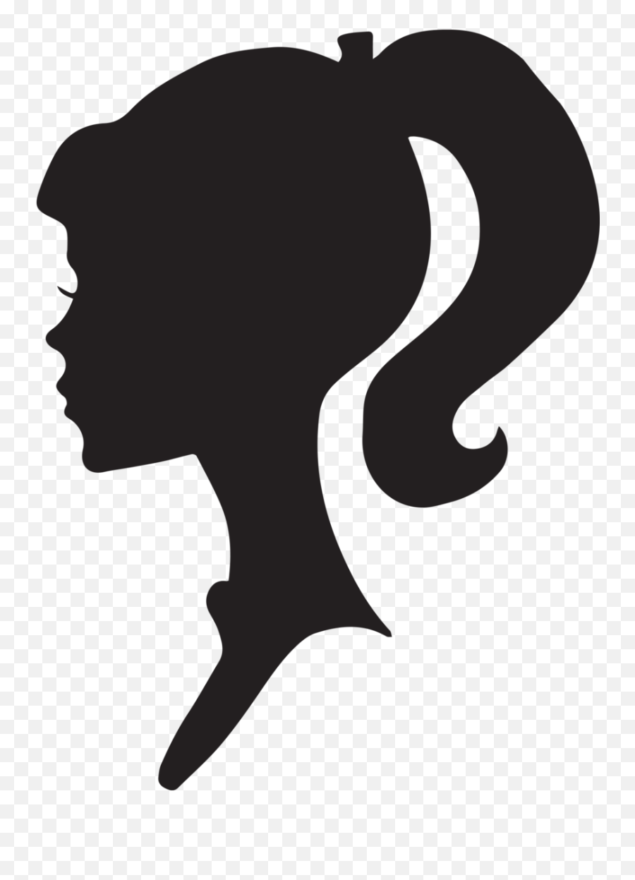Braids Vector Black Female Picture - Silhouette Girl Clipart Png Emoji,Free African American Emojis