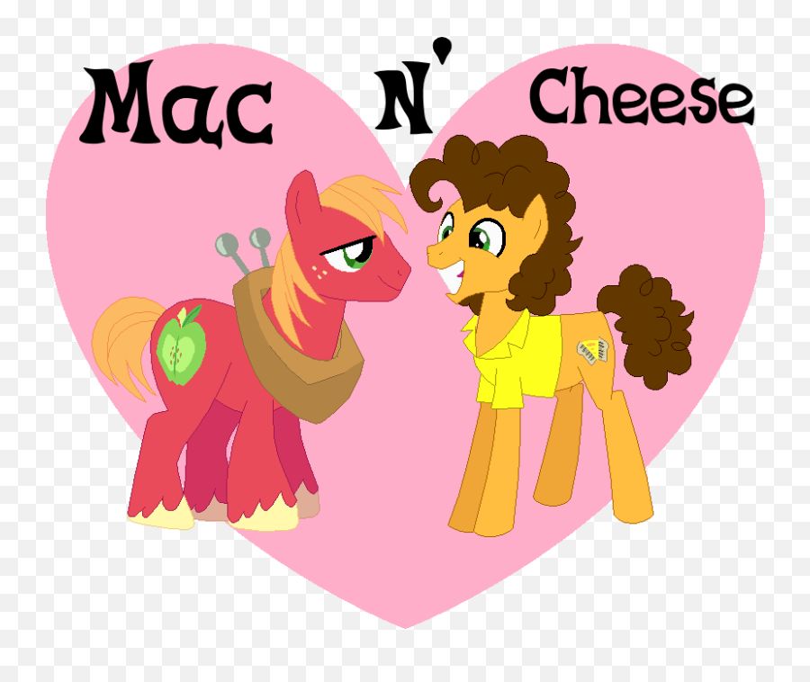 Fluttershy And Big Mac Love Why - Mlp Big Mac X Emoji,Big Mac Emoji