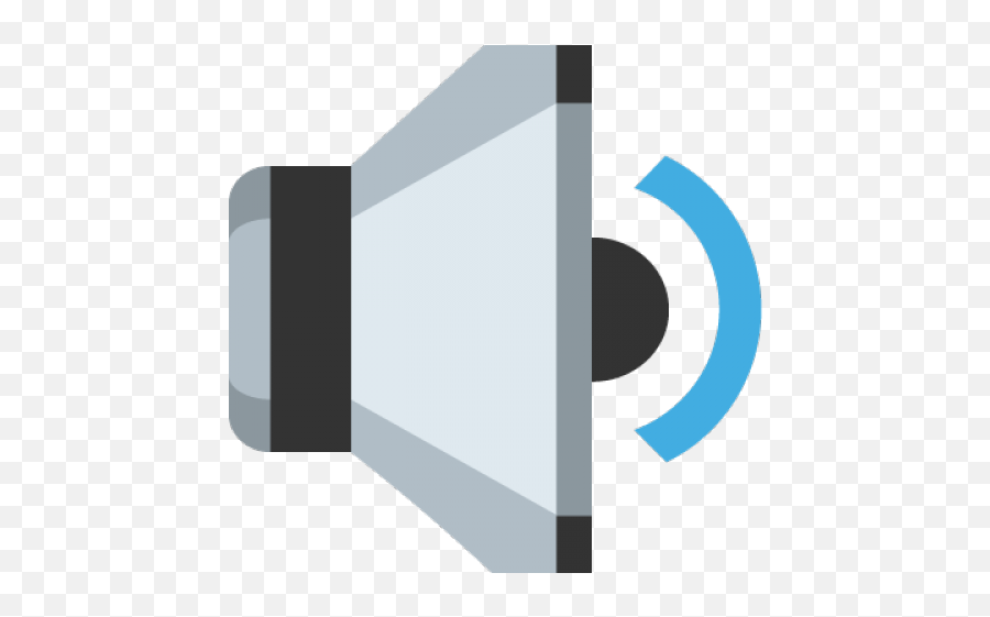 Sound Wave Clipart Speaker - Sound On Emoji Png Download Emoji Sound,Wifi Emoji