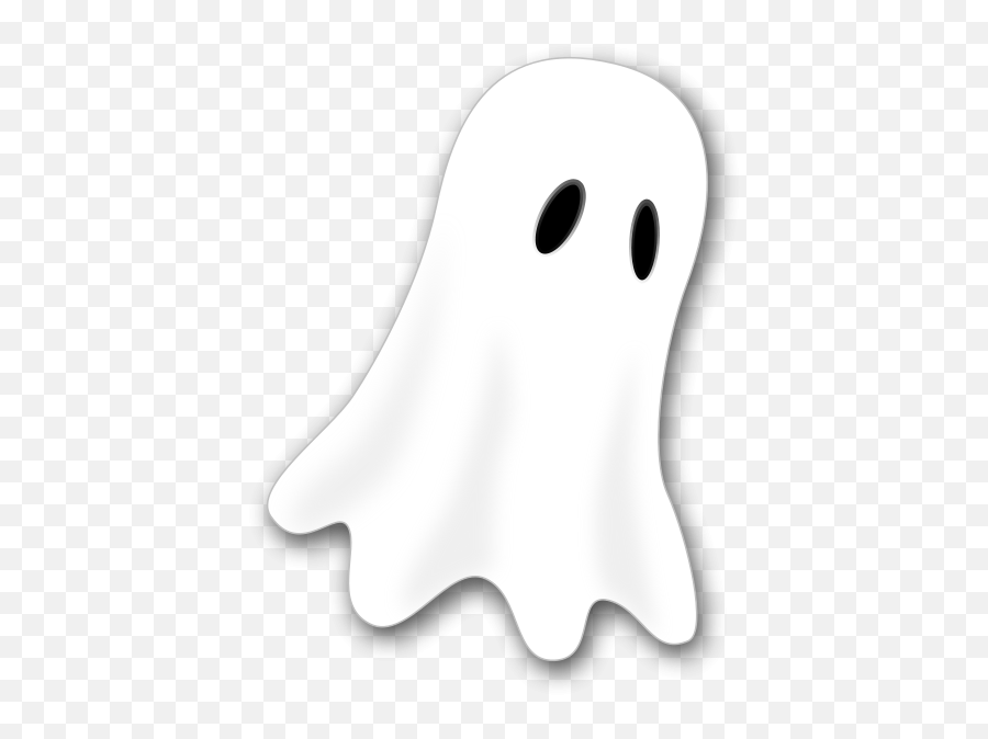 Ghost Clipart Ghosts And Goblin Ghost - Halloween Clipart Black Background Emoji,Goblin Emoji