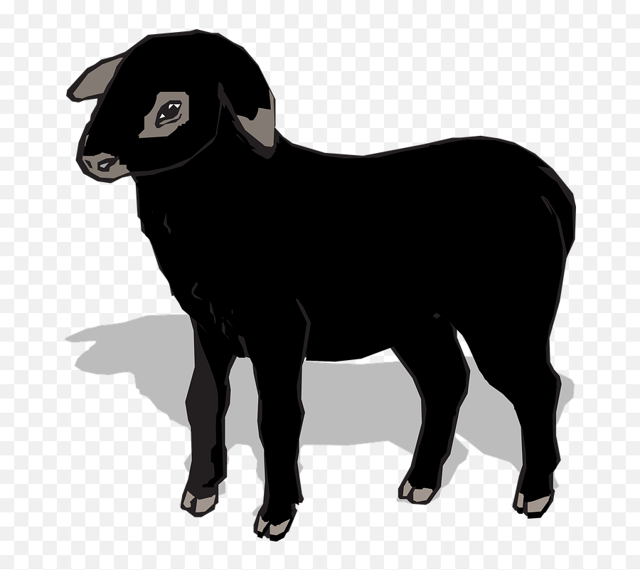 Free Lamb Sheep Illustrations - Black Sheep Clipart Png Emoji,Eye Roll Emoji