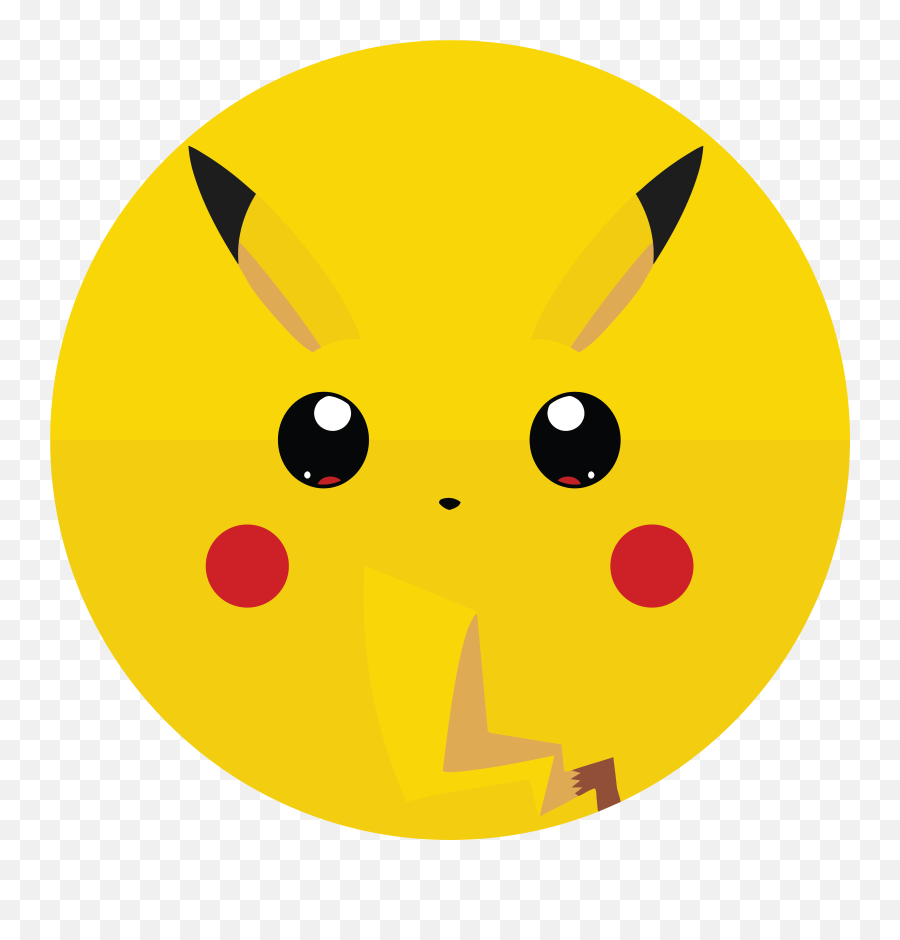 Jay Parry - Pokemon Vectors Smiley Emoji,Pikachu Emoticon