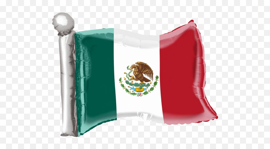 Mexican Flag 27 Mylar Foil Balloon - Mexico Flag Emoji,Kenyan Flag Emoji