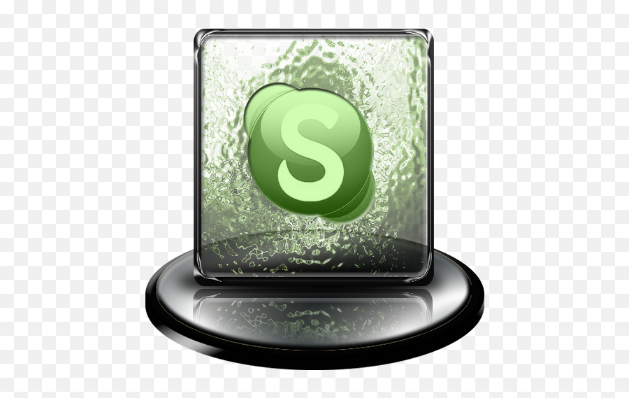 Classic Green Skype Icon In Png Ico Or Icns Free Vector Icons - Quicktime Player Icon Emoji,Skype Emoticons Codes