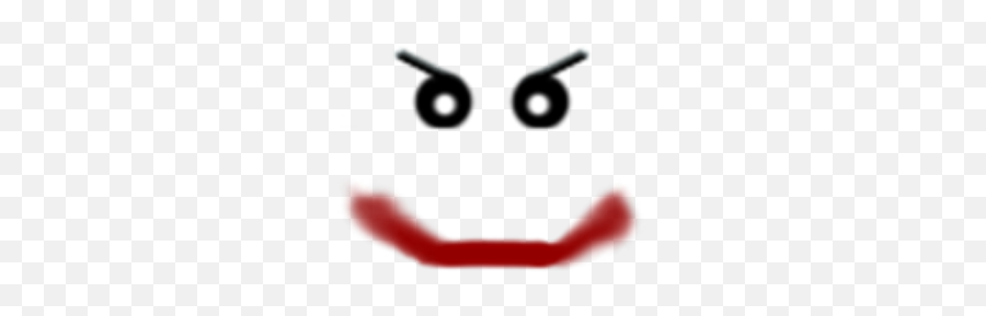 Joker Face - Roblox Smiley Emoji,Joker Emoticon
