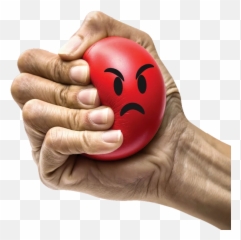 Stress - Head Stress Ball U2013 Off The Wagon Shop Grip Strength Emoji,Cross Fingers Emoticon