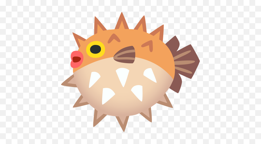 Blowfish Emoji - Emojis Animales,Blowfish Emoji
