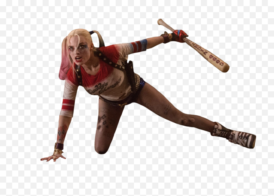 Harley Quinn Bat Png - Harley Quinn Margot Robbie Png Harley Quinn Suicide Squad Gif Emoji,Harley Quinn Emoji