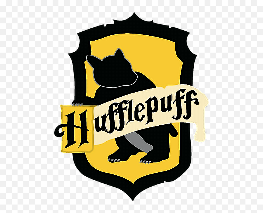 Harrypotter Hp Sticker - Hufflepuff Crest Emoji,Hufflepuff Emoji