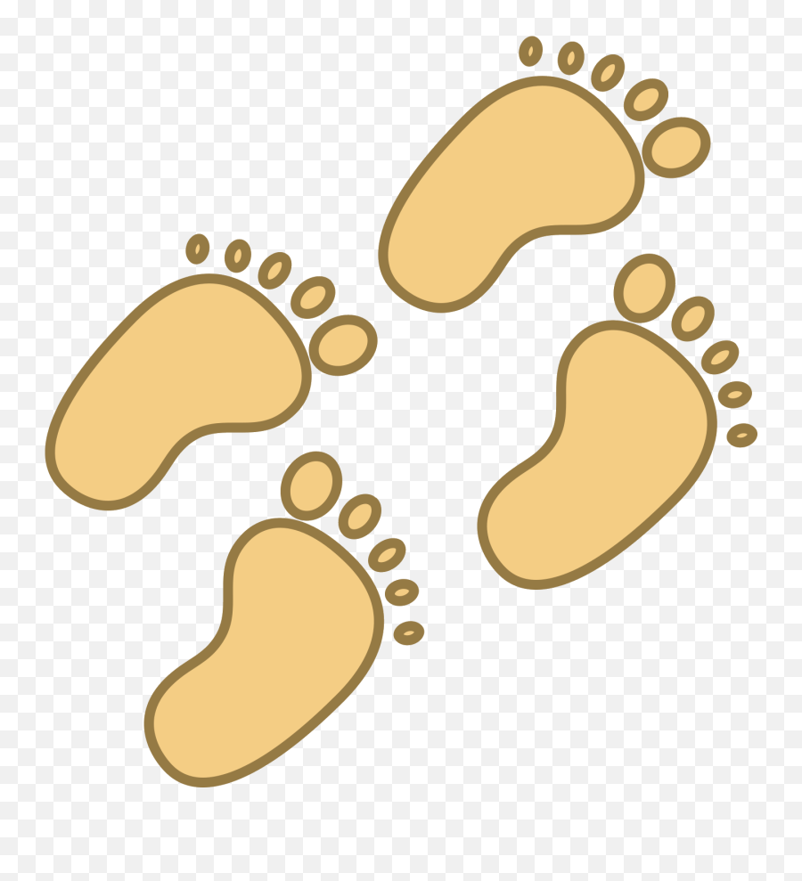 Path Clipart Footsteps Path Footsteps - Icon Emoji,Footsteps Emoji