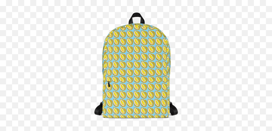 Durian Backpack - Backwoods Banana Backpack Emoji,Fruit Emoticon