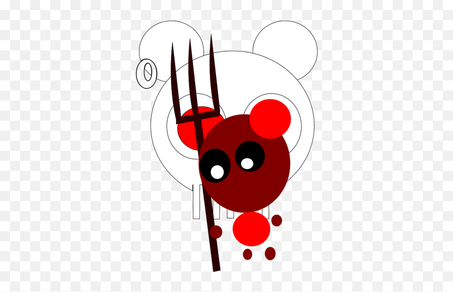 Halloween Red Bear Vector Image - Will You Be My Partner In Crime Emoji,Bear Emoticon