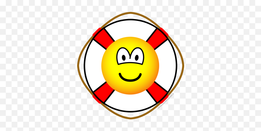 Emoticons - Life Saver Smiley Face Emoji,Lifesaver Emoji