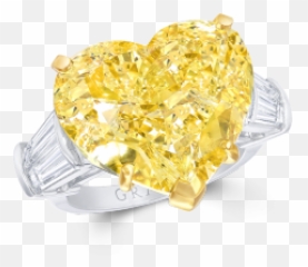 Pin - Heart Shaped Yellow Diamond Engagement Rings Emoji,Engagement Ring Emoji