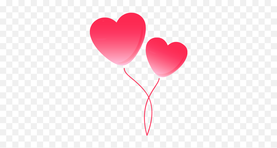 Heart Png Download Free Clip Art - Pink Heart Balloon Clipart Emoji,Heart With Sparkles Emoji