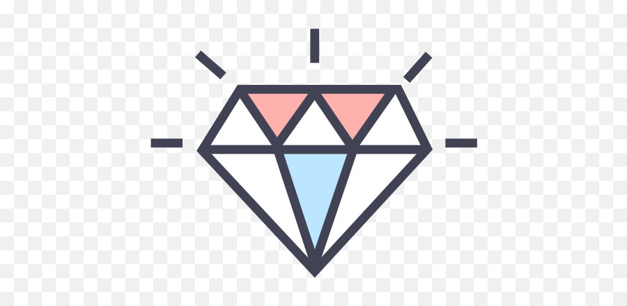 Gem Icon At Getdrawings - Transparent Diamond Clip Art Emoji,Gemstone Emoji