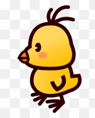 Baby Chick Emoji For Facebook Email Sms - Animated Baby Chick,Chick Emoji