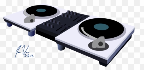 Disc Jockey Png - Dj Turntable Png Emoji,Record Player Emoji