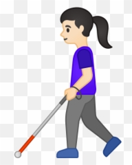 Light Skin Tone Emoji - Persona Caminando