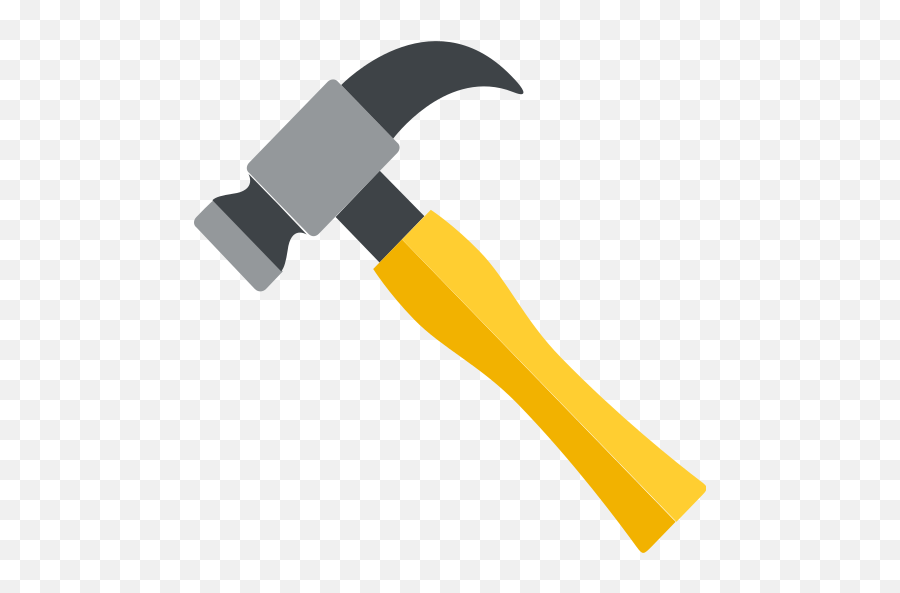 Emojione 1f528 - Discord Hammer Emoji,2 Hand Emoji