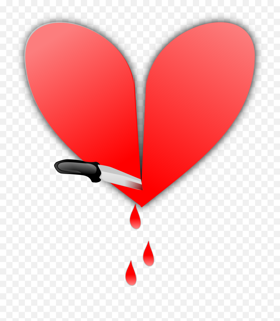 Library Of Heart Broken Vector Royalty Free Png Files - Knife In A Heart Emoji,Heart Broken Emoji
