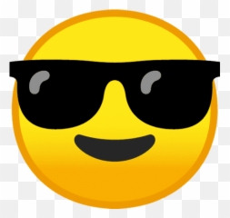 Jini Powered - Emoji With Sunglasses Png